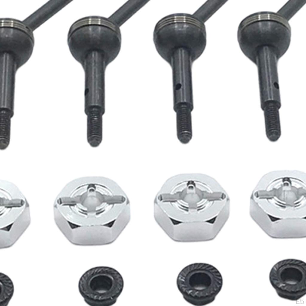 4 Front CVD Drive Shaft with RC Car Adapter /14001 1/12 124018 124019