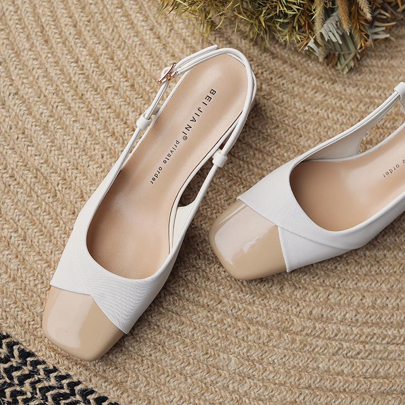 

Гигантские изысканные босоножки с сумкой, женские, на толстом каблуке, с квадратным носком, из овчины, на среднем каблуке, цветные, туфли Мэри Джейн, лето 39