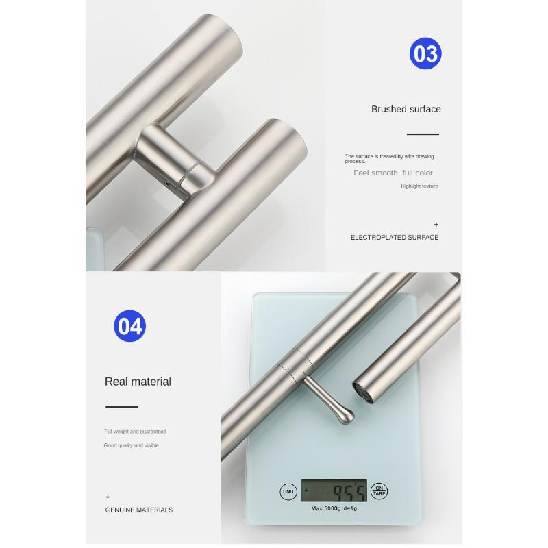 Stainless Steel Kitchen Faucet Cold and Hot Dual Control Brushed Vegetable Basin Faucet Mixer Tap