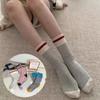 Pure Cotton Middle Tube Socks Thickened Snow Boot Socks Fashion Winter Socks  Gift