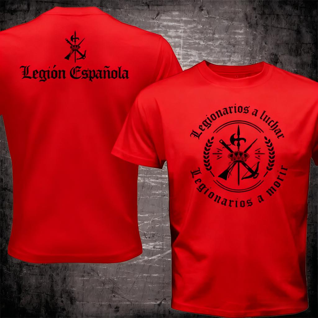Spain Foreigh Legion Spanish Espanola Tercio Army Military TShirt Summer Cotton Short Sleeve ONeck Mens TShirt New S4XL