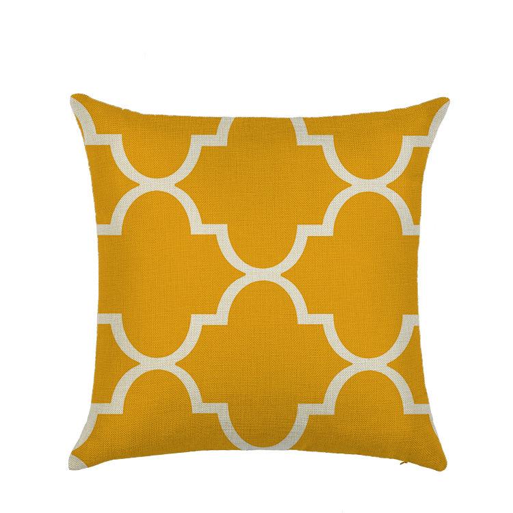 Geometric Pillow Cover, Abstract Line, Home Living Room, Sofa Cushion Cover, Bedroom Bedside Pillow Cover