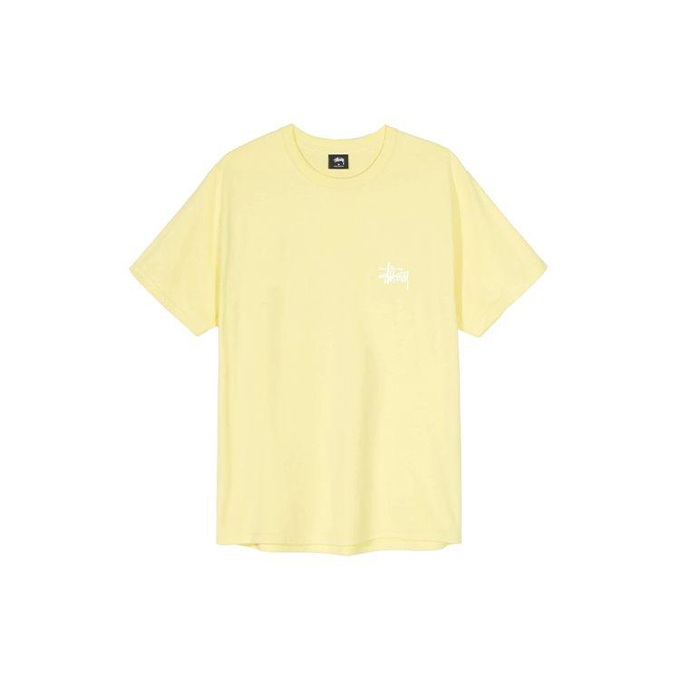 Stussy Classic Basic Printed Short Sleeve T-Shirt Unisex Tops Black 1904257-1