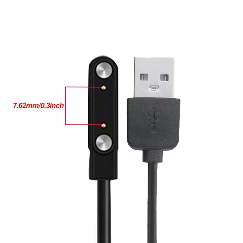

2 pins 4pins Smartwatch Dock Charger Adapter USB Charging Cable Cord for Smartwatch Power Charge Wire Accessories