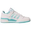 Adidas Originals Forum Comfortable Low-Top Skate Shoes Women Sneakers White Blue JI3258