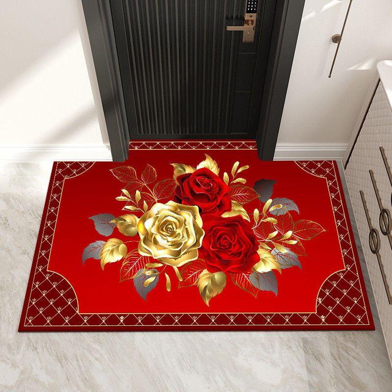 

Входной коврик Противоскользящий коврик для ног Коврик для входа в ванную комнату Коврик для кухни Противоскользящий впитывающий коврик Коврик для лифта отеля 100*160cm
