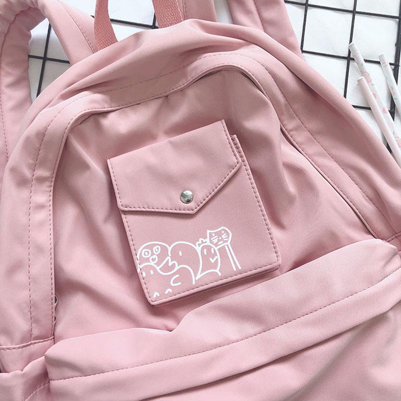 pink aesthetic backpack