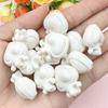 Home Party Supplies Crown Heart for Bracelet Necklace Accessories Jewelry DIY 12pcs Loose Beads Charms 21.4*24.4mm Pendants Material With Hole