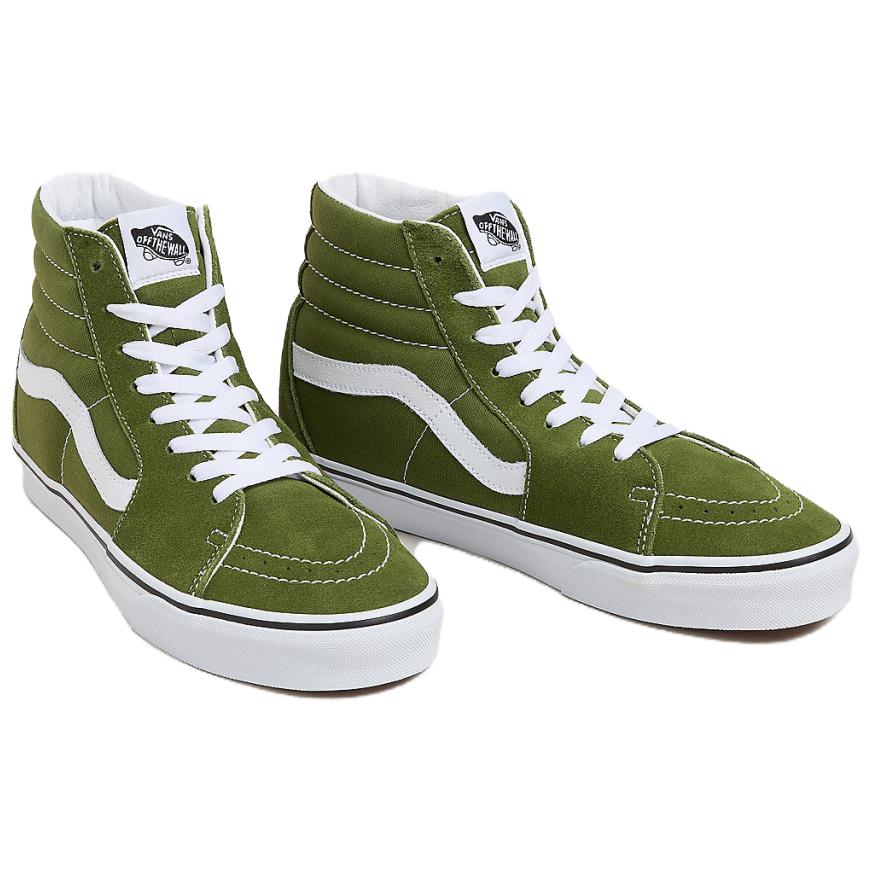 Vans Sk8 Hi Versatile Comfortable Low Top High Top Skate Shoes Unisex Sneaker Green VN000CMXCIB