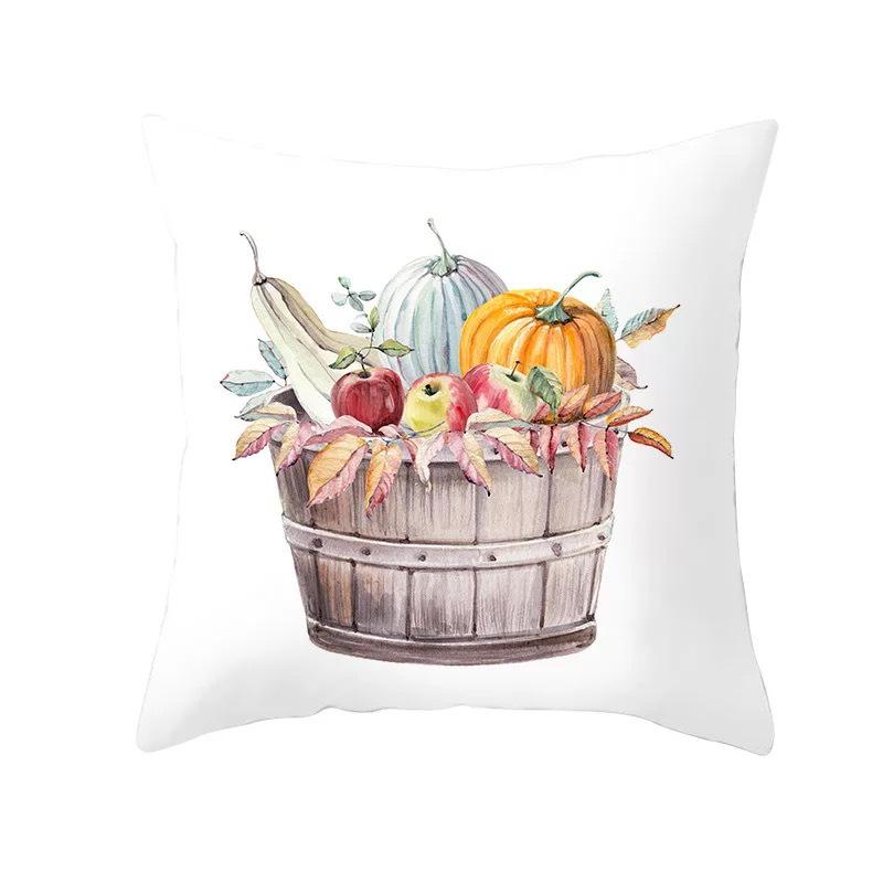 New Thanksgiving Pumpkin Festival Pillow Cover Festive Home Decoration Pillow Cover