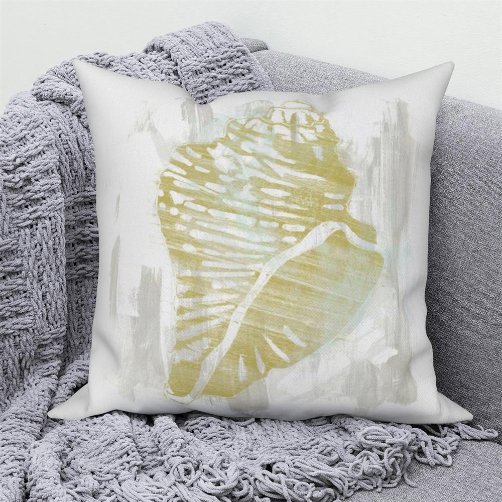 Juste de coussin de canapé bleu, taie d'oreiller, décoration de chambre à coucher, océan, mer, animal