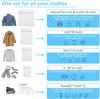 Transparent Zippered Fine Mesh Laundry Bag with Pocket, Reusable Travel Storage Organizer for Shirts, Bras, Socks, Stockings