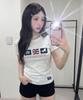 PAGESIISII Pg Star Print Slim Fit Short Sleeve T-Shirt Ivory
