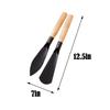 Dual-Edge Metal Garden Spade With Non-Slip Wooden Handle, For Digging/Weeding/Transplanting,Multi-Purpose Gardening Tool Set