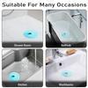 2 Pcs Sewer Deodorant Mat, 5. 9 inch Bathtub Sewer Cover Plug, Cute Silicone Bathroom Floor Sewer Cover, Kitchen, Bathroom and Laundry Room