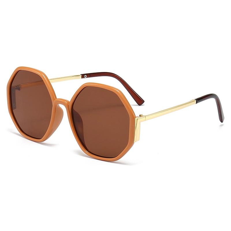 Hexagon Sunglasses Women Luxury Designer Square Sun Glasses Men UV400 Driving Fishing Shades