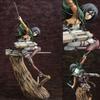 24CM Attack On Titan Mikasa Ackerman Action Figure Anime Character Model Desktop Ornament Collectible Toys Statues Surprise Gift