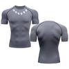 Men's Quick-Dry Printed Short Sleeve Sports T-shirt - Summer Outdoor Fitness & Running