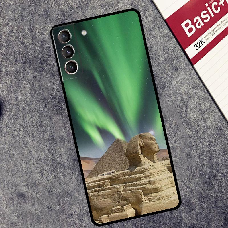 Egypt Pyramids Case For Samsung Galaxy S25 S26 Ultra S20 S22 S23 S24 Ultra S21 Plus S10 S25 FE Cover Coque