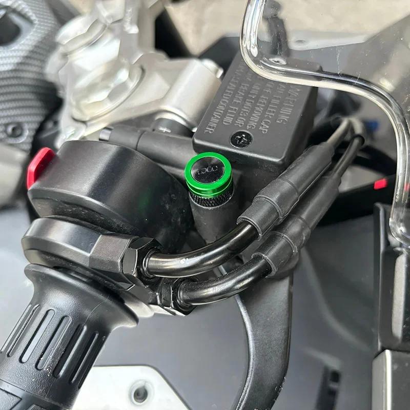 Motorcycle Accessories CNC aluminum mirror Hole plug screw bolt 2025 NEW For Kawasaki Z650 Z650RS Z 650RS Z650 RS Z 650