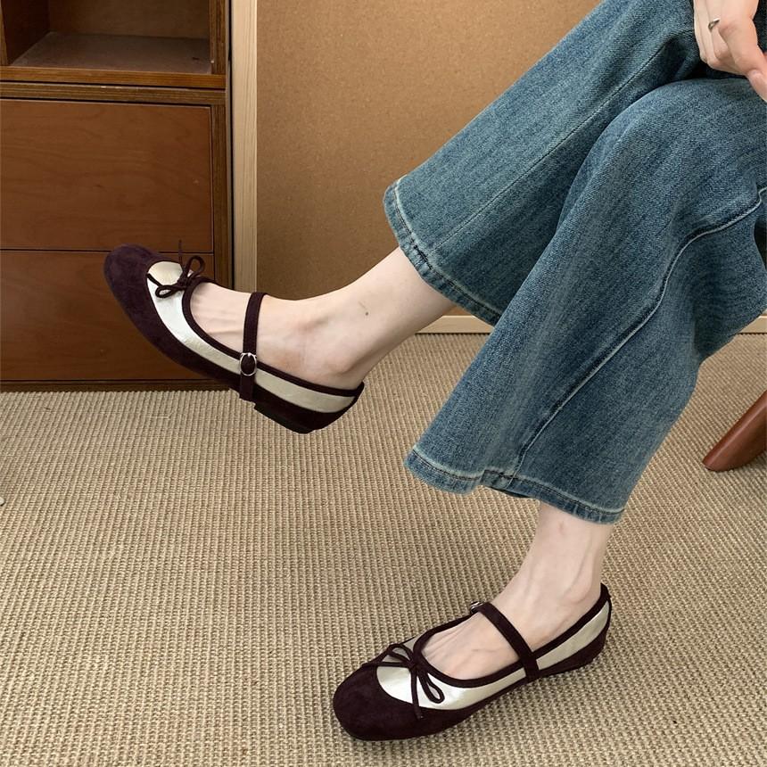 Inner Height-increasing Single Shoes Women's Shoes Spring and Autumn 2025 New Summer French Evening Wind Mary Jane Ballet Shoes