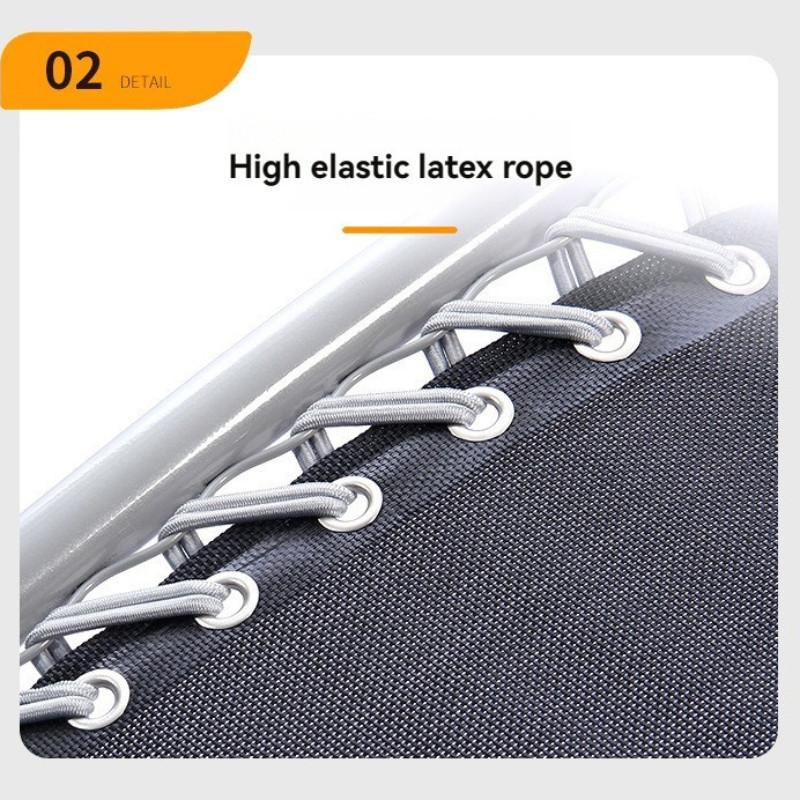 Silla de Playa Plegable Portátil Sillón Reclinable de Ocio para el Hogar Sillón Plegable Negro Silla Perezosa Ergonómica