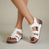 Summer New One Line Belt Versatile Platform Muffin Light Casual Fashion Women's Sandals