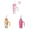 Sanrio Hello Kitty Insulated Travel Mug With Straw And Large Capacity For Kids And Adults