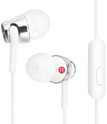 Sony and Microphone White MDR-EX155AP Earphones In-Ear, Remote, Included,