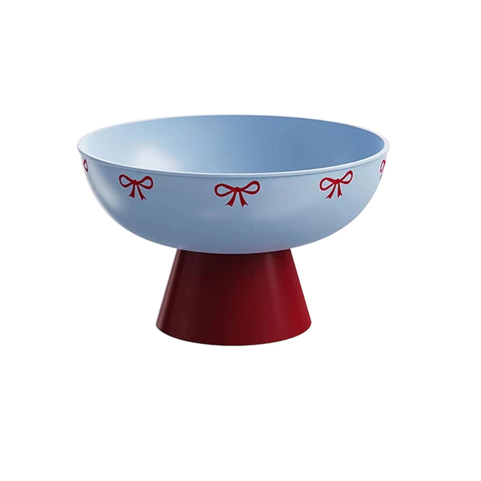 

High-End Fruit Tray Household Draining Plate Light Luxury Snack Dried Fruit Storage Plate one size червоний