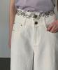 Baseukala High Rise Two Button Cotton Pants (2Colors)
