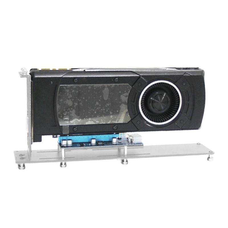Vertical Graphics Card Holder 90 Degree Vertical Bracket Aluminum Stand For 4060 and more