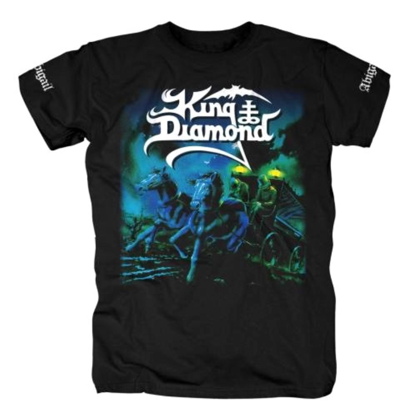 KING DIAMOND cd cvr Carriage / ABIGAIL Official SHIRT SMALL New mercyful fate XXL