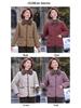 Women's Plus Size Velvet-Padded Winter Outerwear: Thick, Warm, Fashionable Top