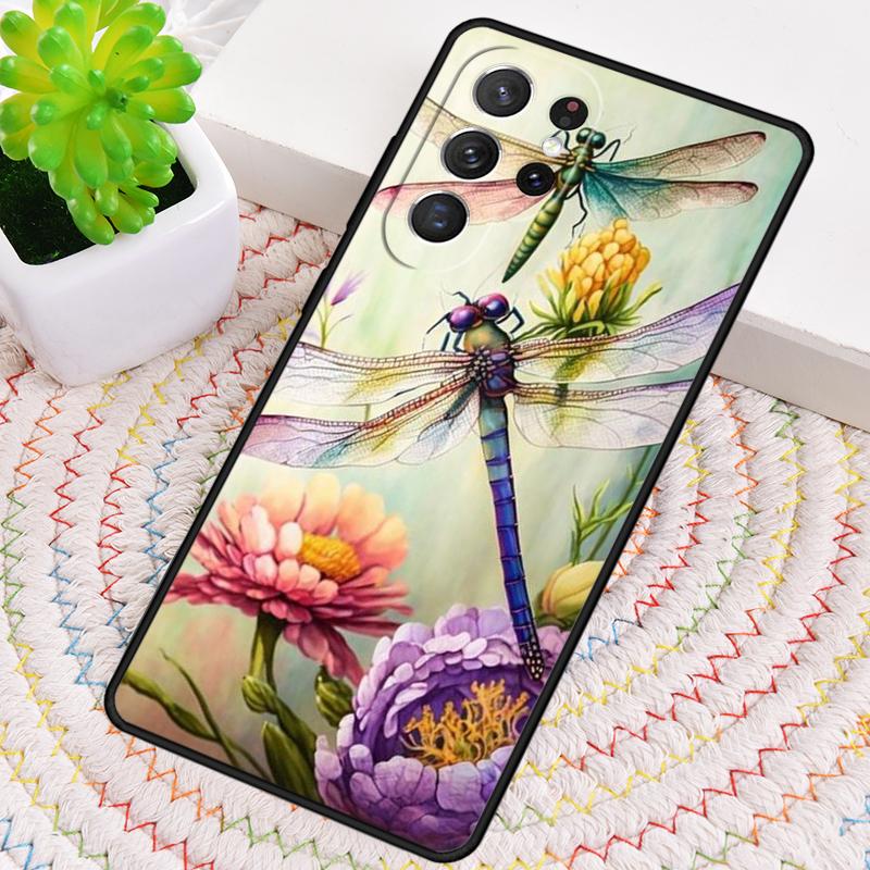 Dragonfly Phone Case for Samsung Galaxy note 10 pro S26 Ultra S23 S24 FE S25 S21 S22 PLUS shockproof Cove