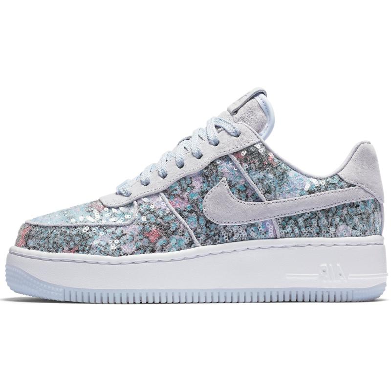 

Nike Женские кроссовки Air Force 1 Upstep Glass Slipper 917589-500 36.5