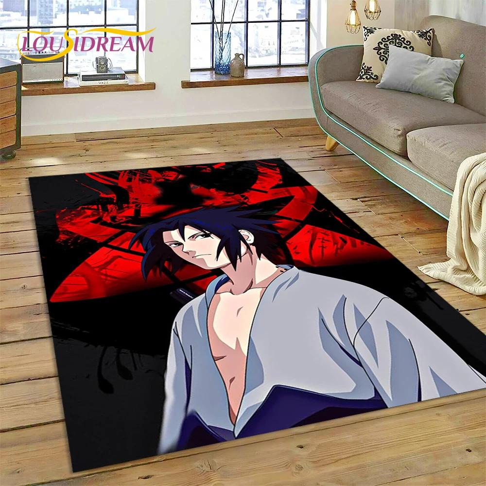 Cartoon 3D I-Itachi Japan Anime  Area Rug,Carpet Rug for Living Room Bedroom Sofa Doormat Decoration, Kids Non-slip Floor Mat