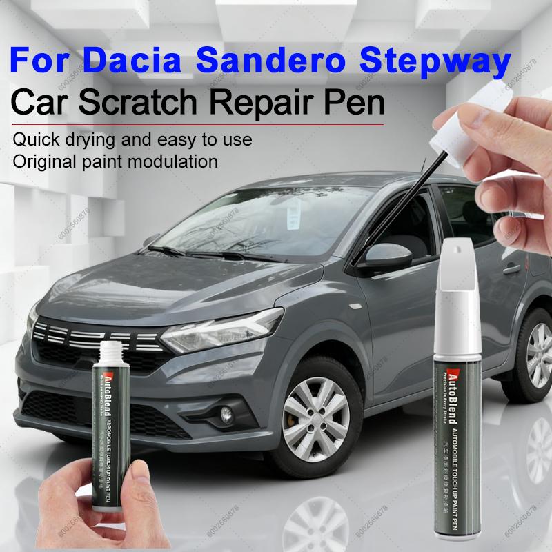 Pentru Dacia Sandero Stepway Creion pentru Îndepărtarea Zgârieturilor și Repararea Vopselei Proces din Fabrică Potrivire Culoare Instrument de Reparare a Vopselei Auto Gri Cometă