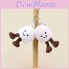 Plush Cotton Candy Keychain With Cute Animal Design For Kids Gifts