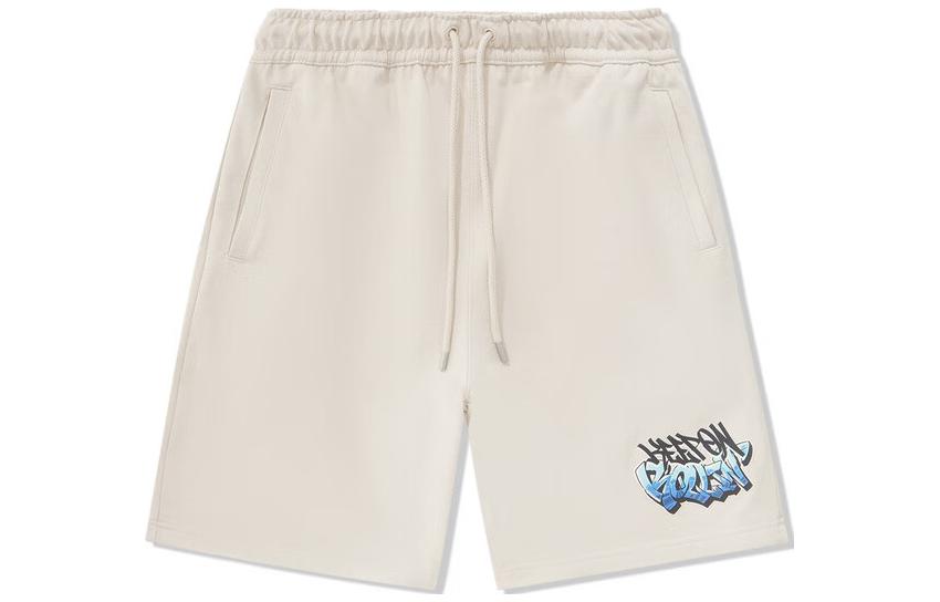Li Ning Sports Shorts Unisex Oat Gray AKSU215-2 M