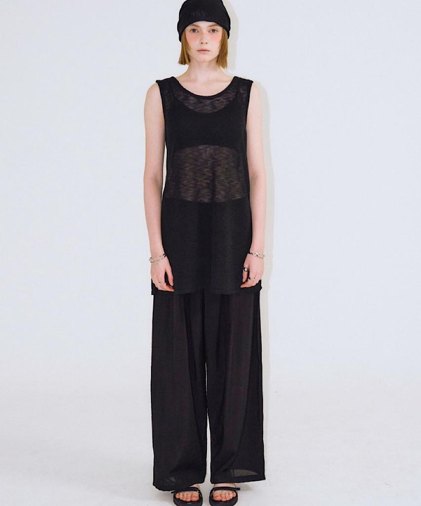 Apoem Veil Sheer Pants - 3Colors