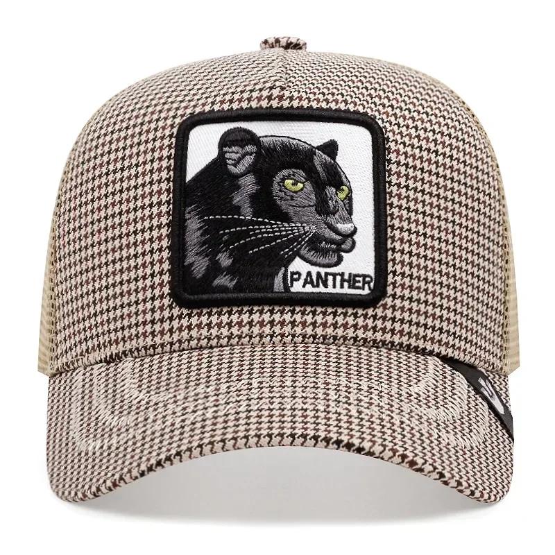 Șepci de baseball Bărbați, femei, șapcă snapback hip hop, cu animale de modă, broderie de vară, șapci de camioner din plasă respirabilă, îmbrăcăminte de stradă, os