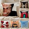 musician experimental AAphex TTwin Cushion Cover Pillowcase Antidustmite living Room Sofa Decor Cushion Room