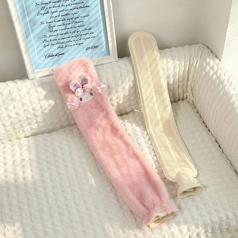 

Cozy Long Plush Hot Water Bottle with Thick Warm Neck Scarf for Girls & Boys - Autumn/Winter 12x72 cm, 0.6 kg