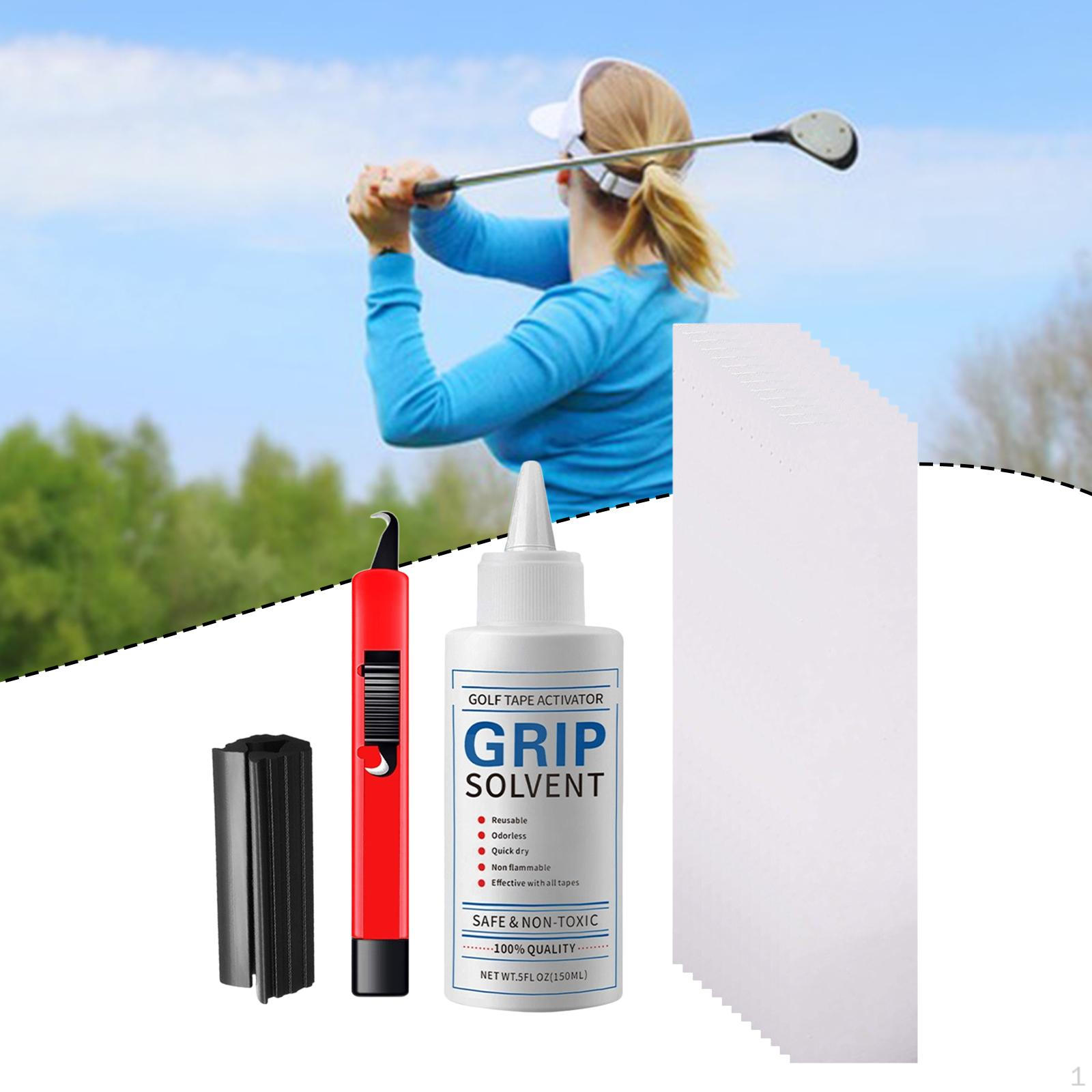 

150ml Golf Grip Kit: Solvent for Tape, Practical And Easy-to-use Professional Removal Without Vise Clamp