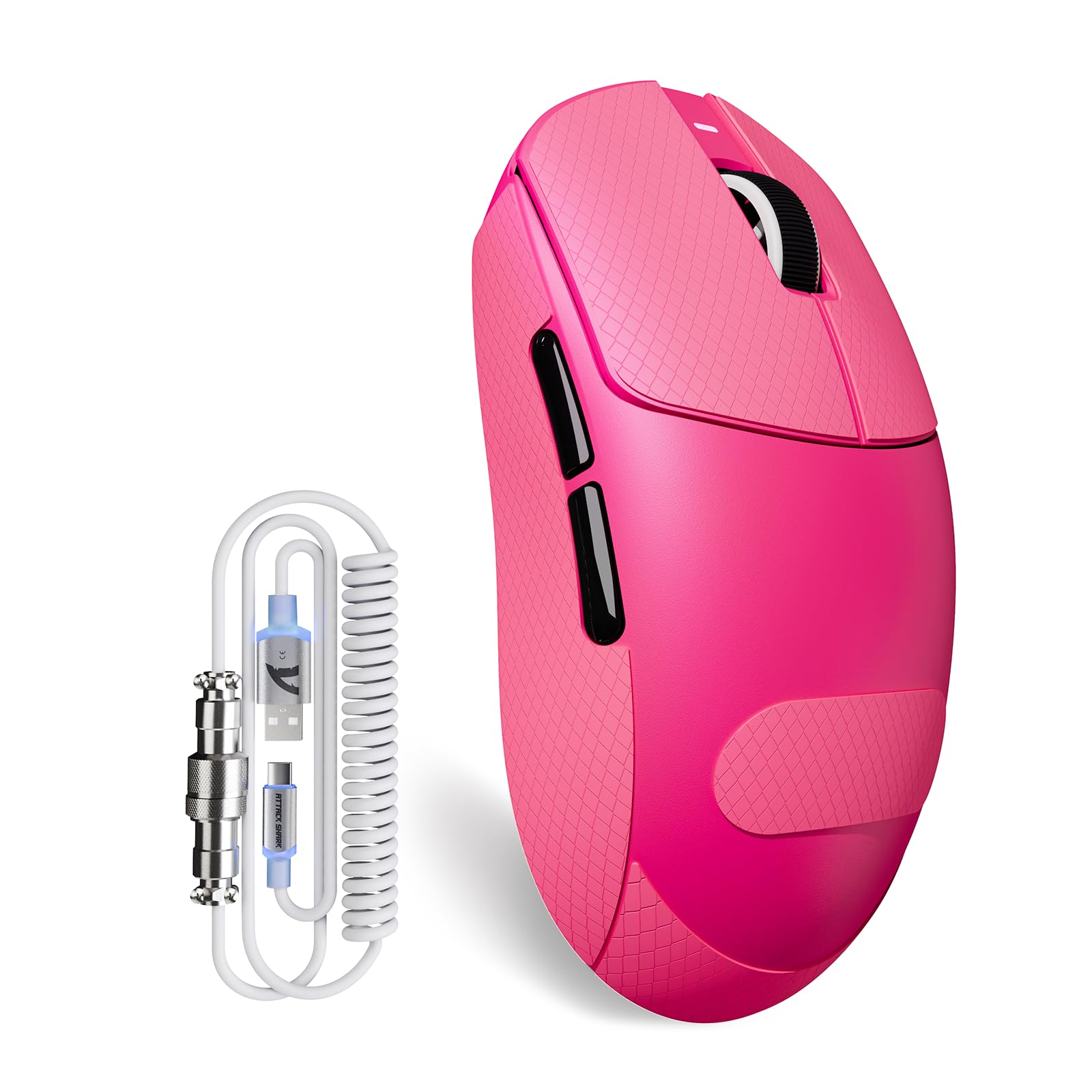 

ATTACKSHRAK X8PLUS Lightweight Wireless Gaming Mouse with RGB 55g Original Phase Chip Max DPI Suitable for Medium and Large Hand Compatible with AI