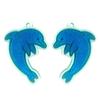 Keychain Silicone Mold Keychain Charms Resin Mold Dolphin Epoxy Resin Casting Molds for DIY Crafts Car Home Decors