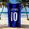 Inter Milan Beach Towel Super Soft Absorbent Comfortable Lightweight