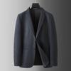 Dibinze Men's Plus Size Business Casual Wrinkle-Free Suit Jacket