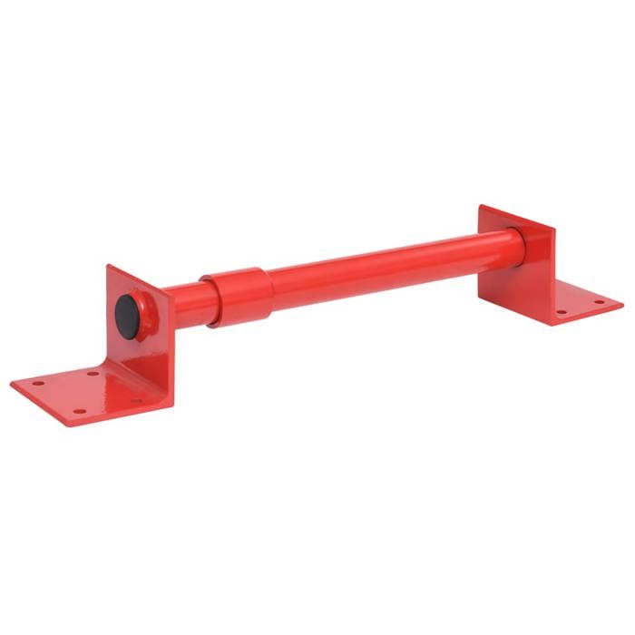 Support mural - VIDAXL - 78 cm - Acier - Rouge - Charge max 1000 kg